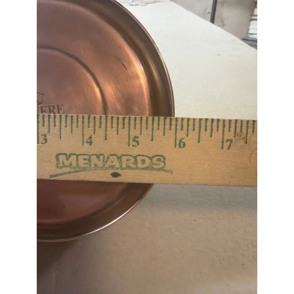 Revere Ware Paul Revere Copper Bottom Tea Kettle 1801 Whistling Pot h 93-C Korea